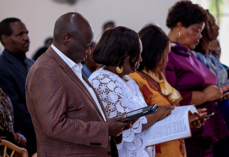 FACT CHECK: Did Gachagua Visit Raila Odinga's Graveside?