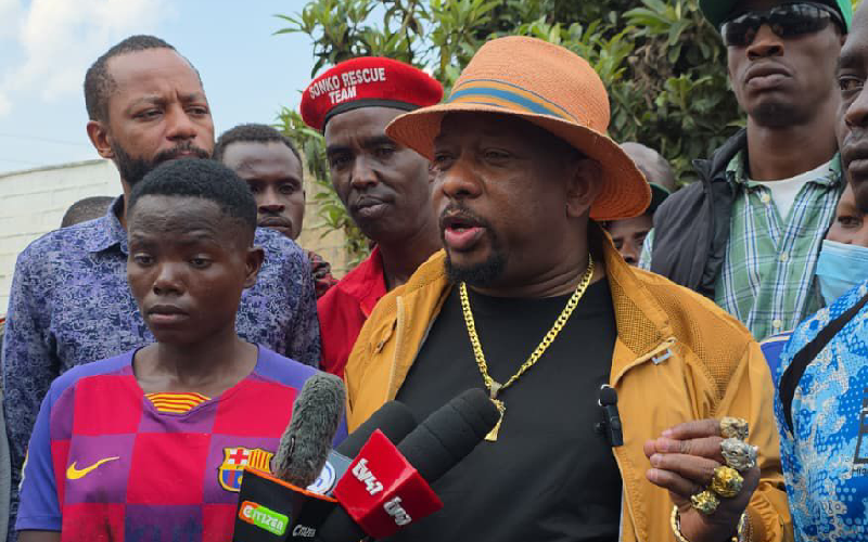 Former Nairobi Governor Mike Sonko has pledged to settle outstanding mortuary bills for families struggling to collect the bodies of their loved ones from the City Mortuary