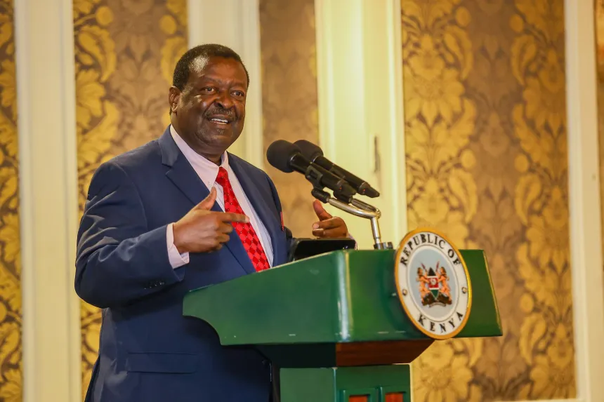 Prime Cabinet Secretary Musalia Mudavadi has cautioned Kenyans that their social media activity could come back to haunt them when applying for visas, revealing that foreign governments scrutinize online behavior before granting travel documents.