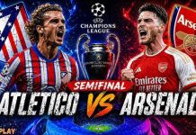 Watch live: Arsenal vs Atletico Madrid: Champions League Semifinal
